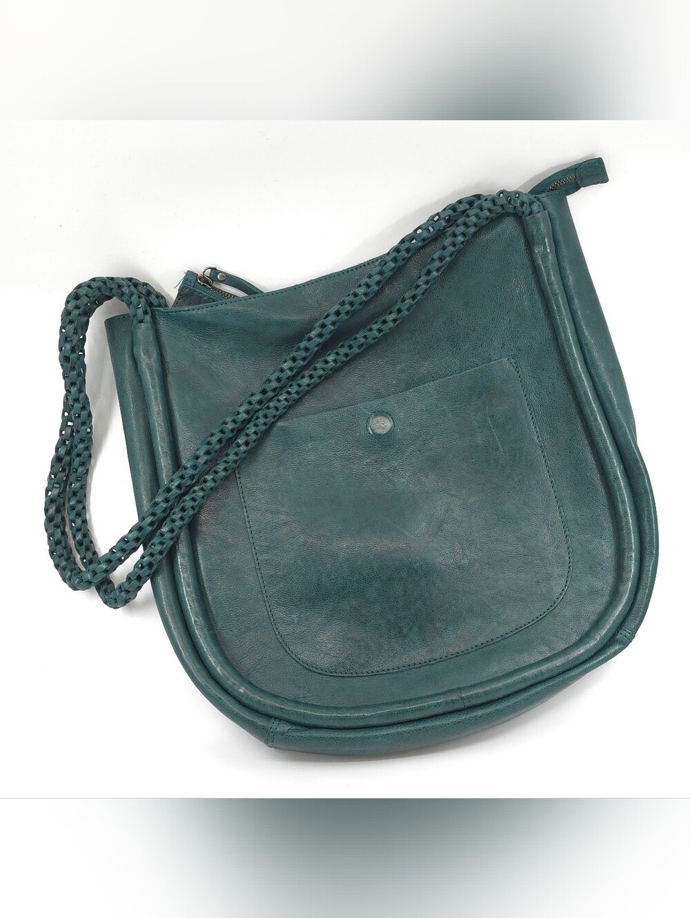 Sunbeam Shoulder Bag in Emerald by Latico Leathers